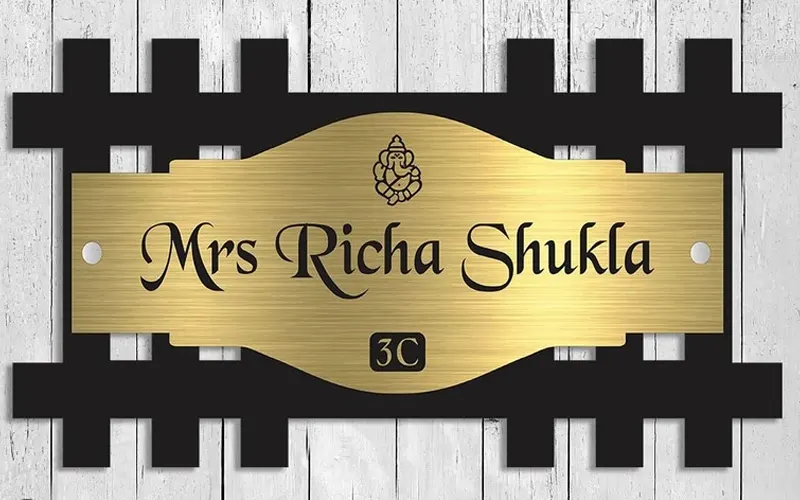 House Name Plate
